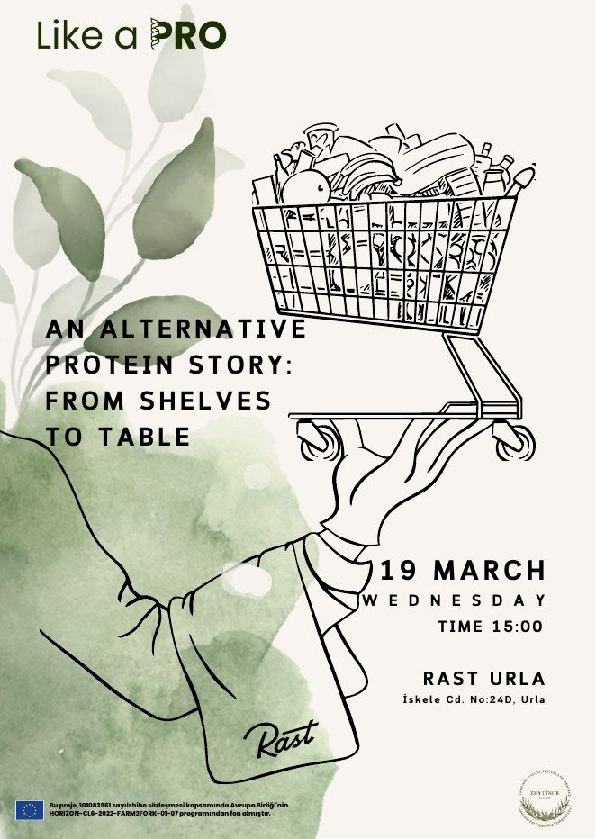 Poster · From Shelves to Table · Rast, Urla
