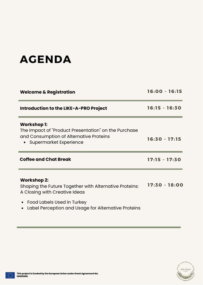 Agenda · Your Choice Shapes the Future · Kırkmerdiven, Kozak