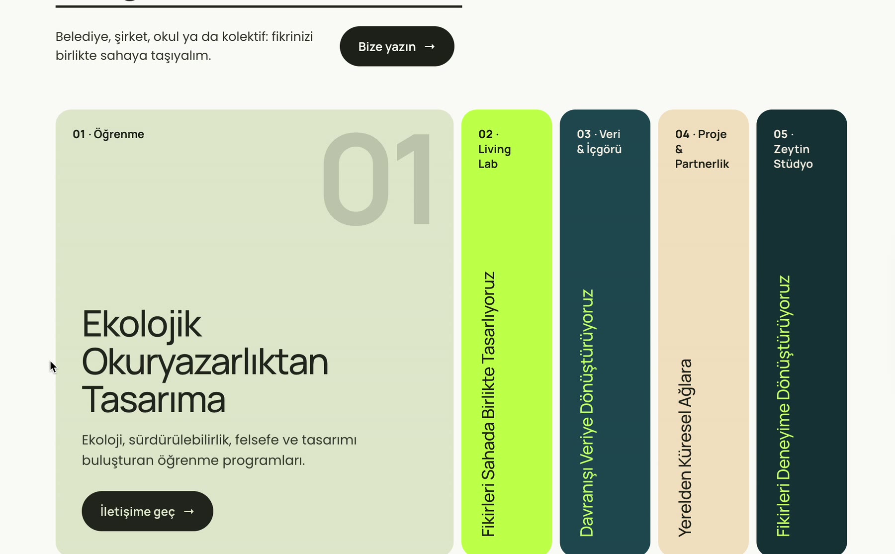 zeytince.org · programmes