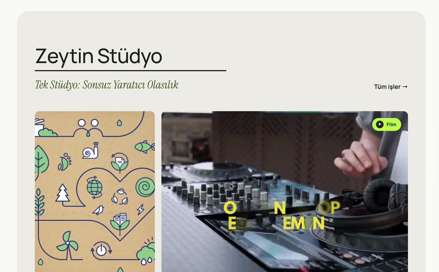 zeytince.org · Zeytin Studio